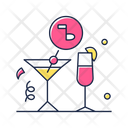 Drinks Party Icon