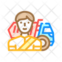Driver Worker Color Icon