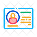 Driving License  Icon