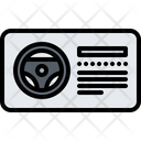 Driving License Icon