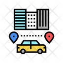 Driving Routes Icon