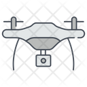 Drone Camera Fly Icon