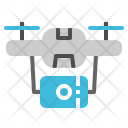 Drone Camera Robot Icon