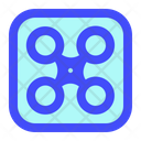 Drone Helicopter Aerial Icon