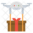 Drone delivery Icon