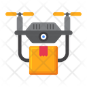 Drone Delivery Drone Shipping Quadcopter Delivery Icon