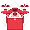 Drone Delivery Delivery Box Delivery Icon