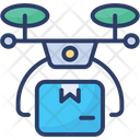Drone Logistics Icon