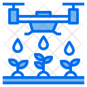 Drone Water Plants Icon