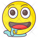 Drooling Emoji Drooling Expression Emotag Icon