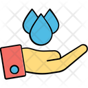 Drop on hand  Icon