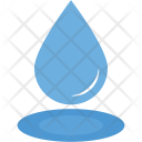 Aqua Drop Water Icon