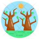 Drought Dry Weather Summer Weather Icon