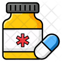 Medicine Pills Jar Medication Icon