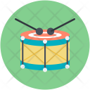 Drum Celebration Party Icon