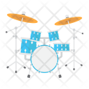 Drum Kit Set Icon