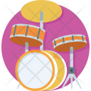 Drums Music Instruments Icon
