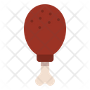 Drumstick Chicken Fastfood Icon