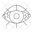 Dry eye syndrome Icon