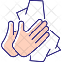 Dry Hands Tissue Icon