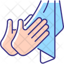 Dry Hands Towel Icon