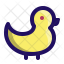 Duck Bath Rubber Icon