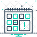Due Analysis Day Icon