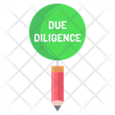 Due Diligence  Icon