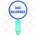 Due Diligence  Icon