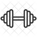 Dumbbell Icon in Line Style