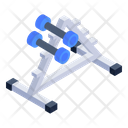 Dumbbell Rack  Icon