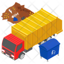 Dump Truck Garbage Truck Waste Truck Icon