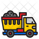 Dumper Truck Transport Vehicle Icon