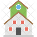 Bungalow Duplex Dwelling Icon