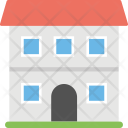 Bungalow Duplex Dwelling Icon