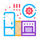 Harmful Bacteria Kitchen Icon