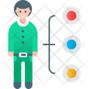 Businessman Duties Hierarchy Icon