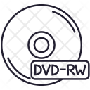 Dvd Rw Disk Icon