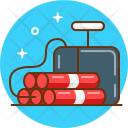 Dynamite Danger Security Icon