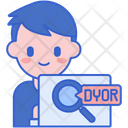 Dyor Do Your Own Research Dyor Research Icon