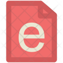 E Learning File Icon