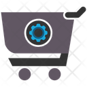 E Commerce Solution Ecommerce Gear Icon