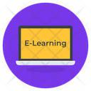 E Learning Online Education Distance Education Icon
