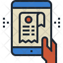 Receipt Bill Document Icon