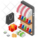 E Shopping Online Shopping Internet Shopping Icon