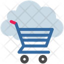 Cloud Computing E Shopping Icon