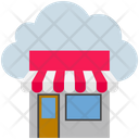 Cloud Computing E Store Icon
