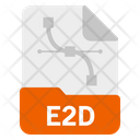 E2d file Icon