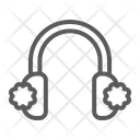 Earmuffs Clothing Winter Icon