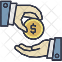 Earning Bussiness Currencies Dollars Icon
